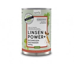 Naftie Linsen Power Bio-Hundefutter mit Buchweizen, Pastinake & Äpfel Naftie Linsen Power Bio-Hundefutter mit Buchweizen, Pastinake & Äpfel