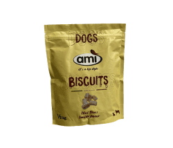 AMI Vegane Hundeleckerli Keks Vanille AMI Vegane Hundeleckerli Keks Vanille